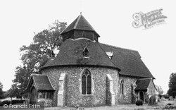 Little Maplestead, the Round Church c1955