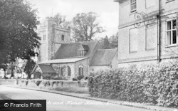 The Church And Manor House c.1960, Little Missenden