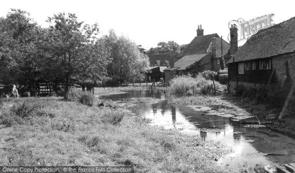 Photo of Little Missenden, The River Misbourne c.1955