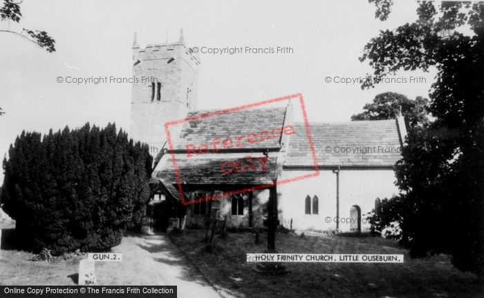 Photo of Little Ouseburn, Holy Trinity Church c.1960