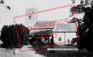 Holy Trinity Church c.1960, Little Ouseburn