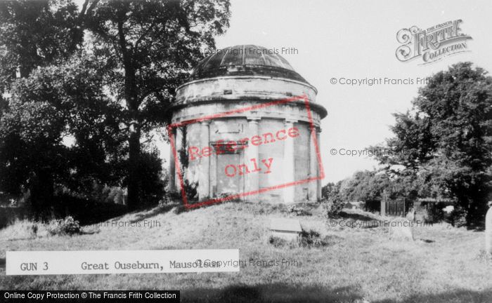 Photo of Little Ouseburn, The Thompson Mausoleum c.1960