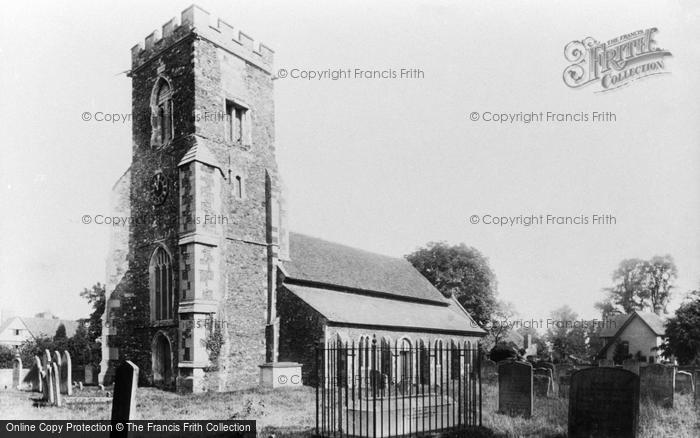 Photo of Little Paxton, Church 1897