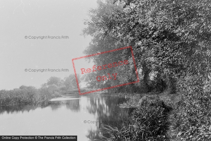 Photo of Little Paxton, On The Ouse Near The Paper Mill 1897