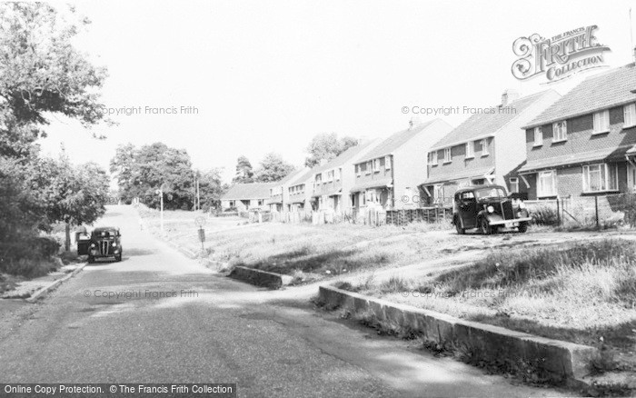 Photo of Little Sandhurst, Church Road c.1955
