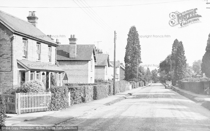 Photo of Little Sandhurst, London Road c.1955