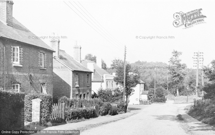 Photo of Little Sandhurst, The Village c.1955