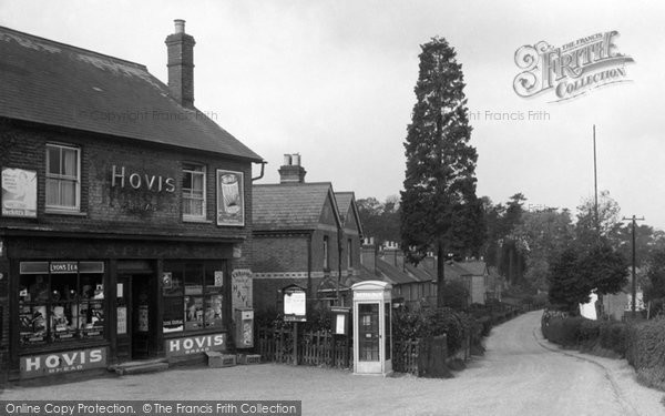 Photo of Little Sandhurst, Village Shop And Post Office 1939