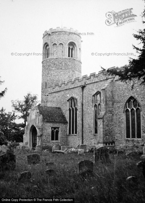Photo of Little Saxham, The Church 1950