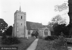All Saints Church c.1955, Little Shelford