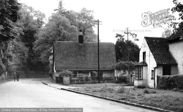 Photo of Little Shelford, The Village c.1955