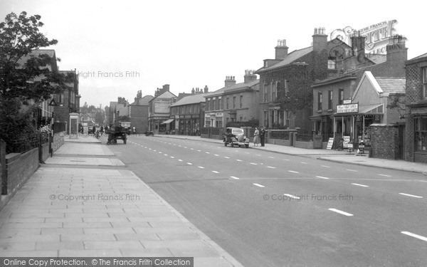 Photo of Little Sutton, Chester Road 1936