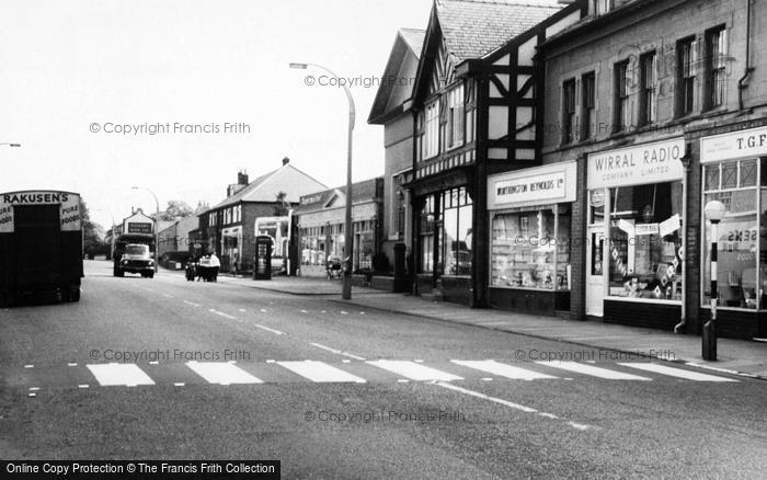 Photo of Little Sutton, Chester Road 1962
