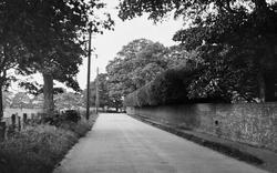 The Yew Hedge, Ledsham Road 1936, Little Sutton