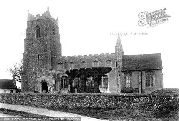 Photo of Little Waldingfield, St Lawrence's Church 1906