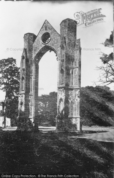 Photo of Little Walsingham, Abbey, East Window 1929