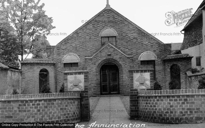 Photo of Little Walsingham, Church Of The Annunciation c.1955