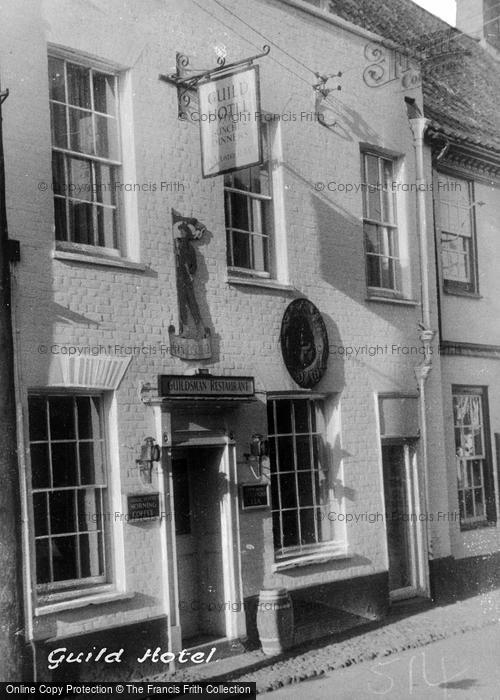 Photo of Little Walsingham, Guild Hotel c.1950