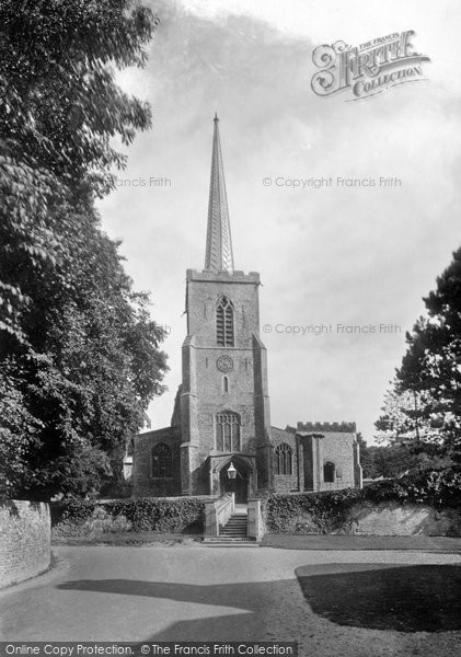 Photo of Little Walsingham, St Mary's Church 1926