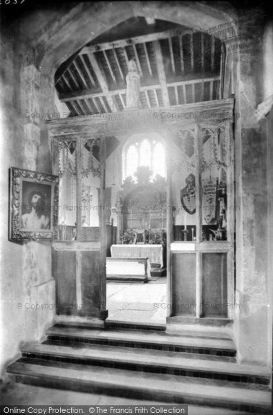Photo of Little Walsingham, St Mary's Church, Lady Chapel 1929