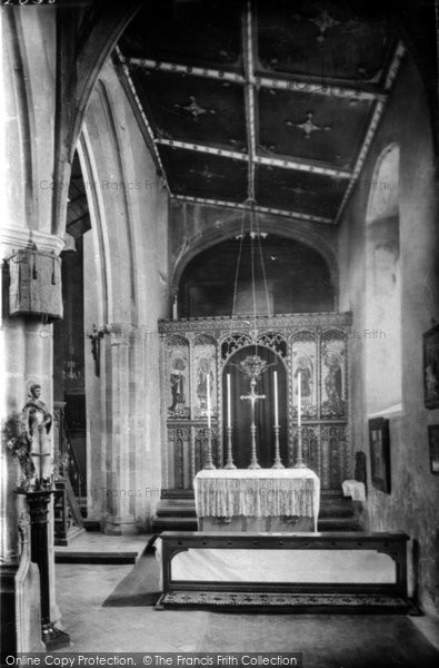 Photo of Little Walsingham, St Mary's Church, Lady Chapel 1929