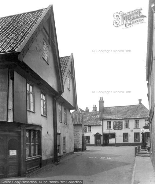 Photo of Little Walsingham, The Black Lion Hotel 1929
