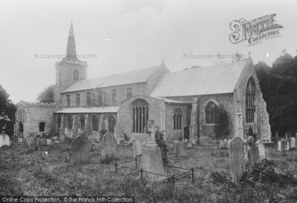 Photo of Little Walsingham, The Church 1922