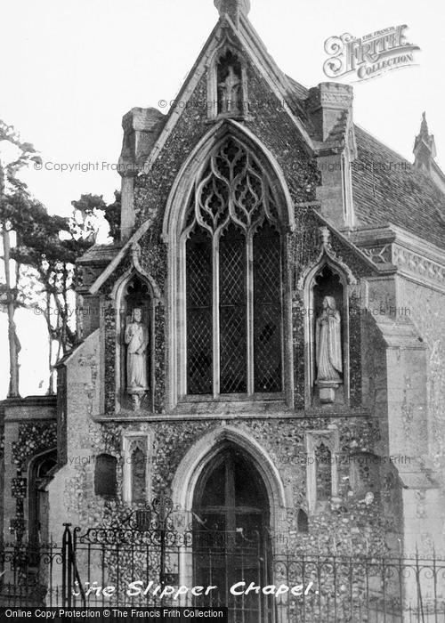 Photo of Little Walsingham, The Slipper Chapel c.1955