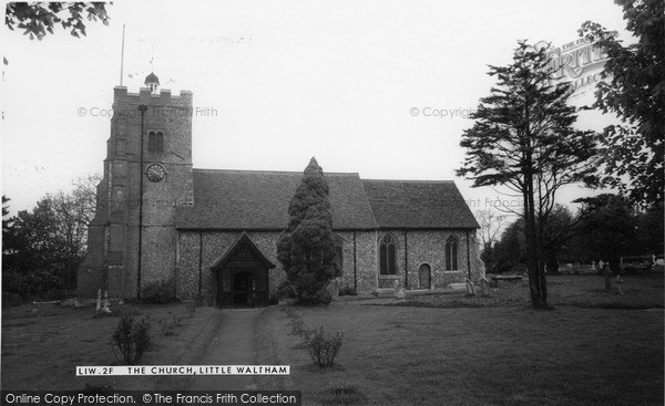 Photo of Little Waltham, Church Of St Martin c.1960