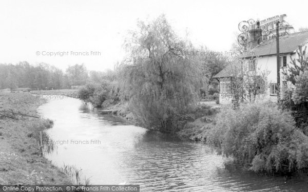 Photo of Little Waltham, The River c.1960