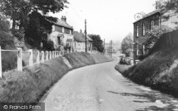 Old Village Road c.1960, Little Weighton
