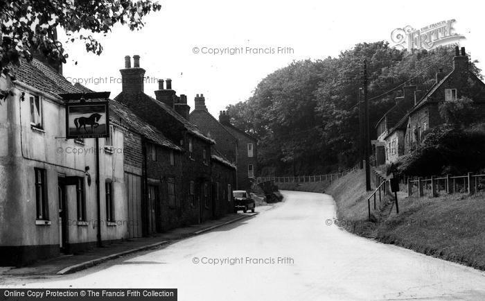 Photo of Little Weighton, Old Village Road c.1960