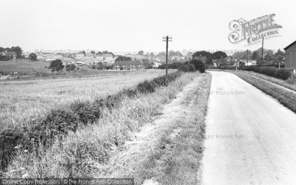 Photo of Little Weighton, The Village From Rowley Road c.1960