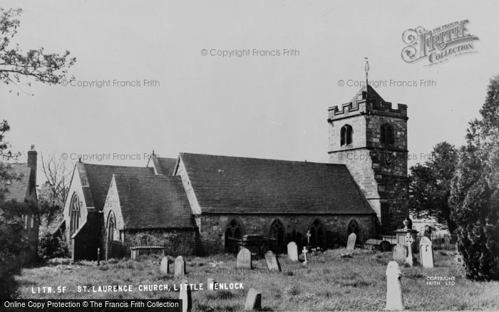 Photo of Little Wenlock, St Laurence Church c.1955