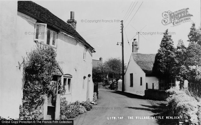 Photo of Little Wenlock, The Village c.1960