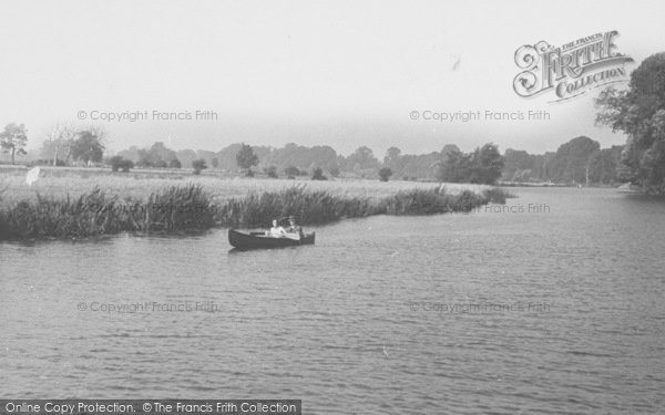 Photo of Little Wittenham, The River Near Day's Lock c.1950