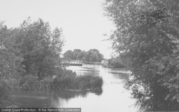 Photo of Little Wittenham, The Thames c.1955