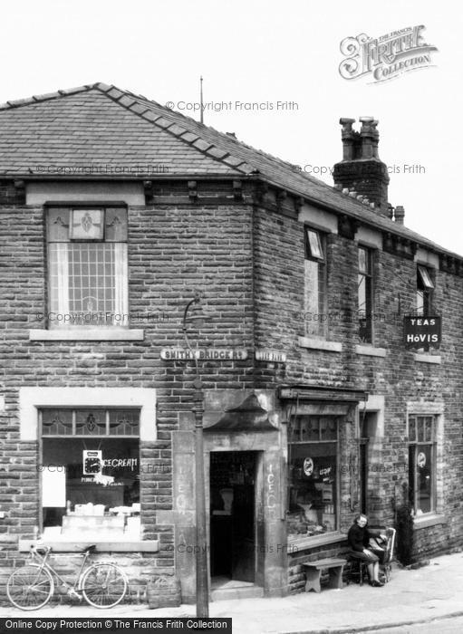 Photo of Littleborough, A Corner Shop c.1950