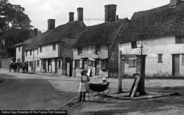 Photo of Littlebury, By The Village Water Pump 1919