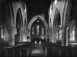 Church Interior 1919, Littlebury