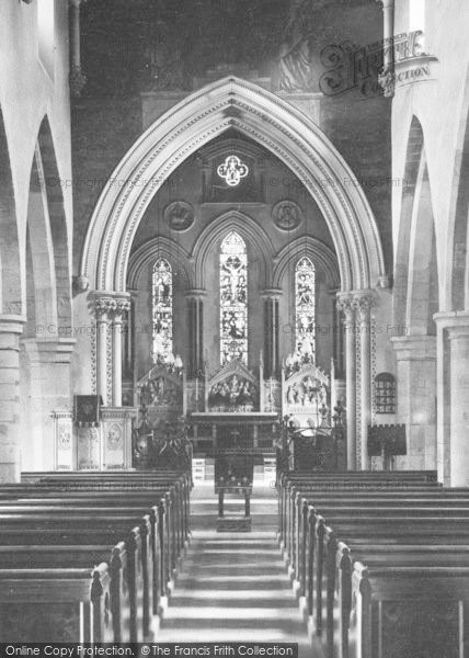 Photo of Littlebury, Church Interior 1919