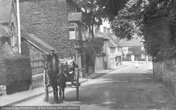 Photo of Littlebury, The Village 1919