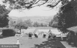 Gardens, Littledean Guest House c.1955, Littledean