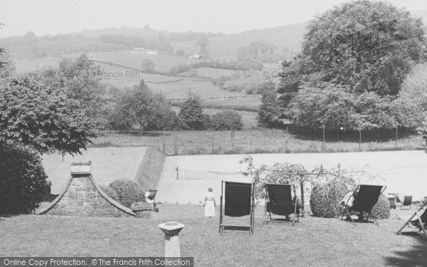 Photo of Littledean, Gardens, Littledean Guest House c.1955