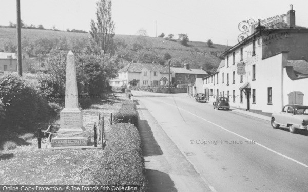 Photo of Littledean, Memorial Corner c.1955