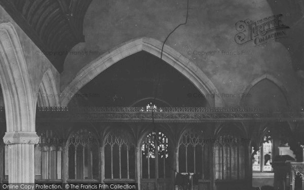 Photo of Littleham, Church Interior 1890