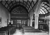 Church Interior 1907, Littleham
