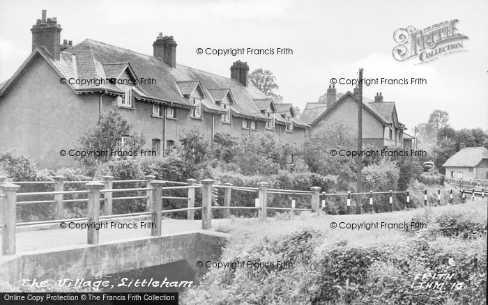 Photo of Littleham, The Village c.1955