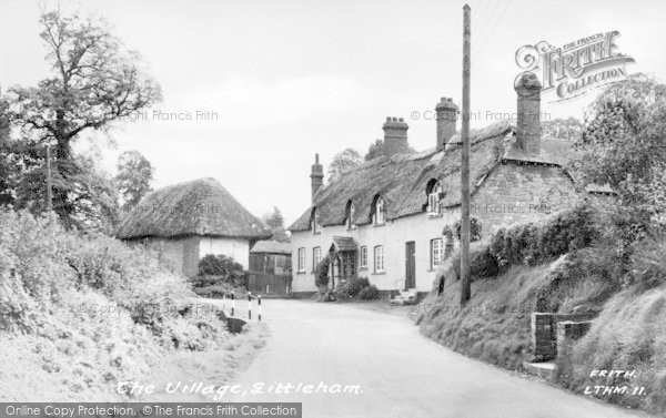 Photo of Littleham, The Village c.1955