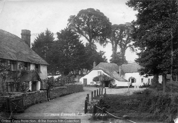Photo of Littleham, Village 1890